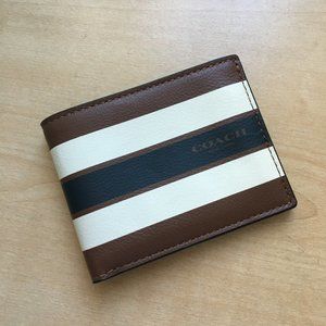 NWOT* Coach Varsity Stripe Wallet